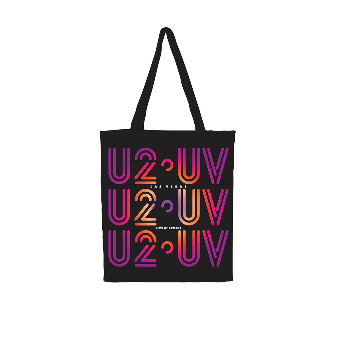 U2 UV Logo Live At Sphere Tote