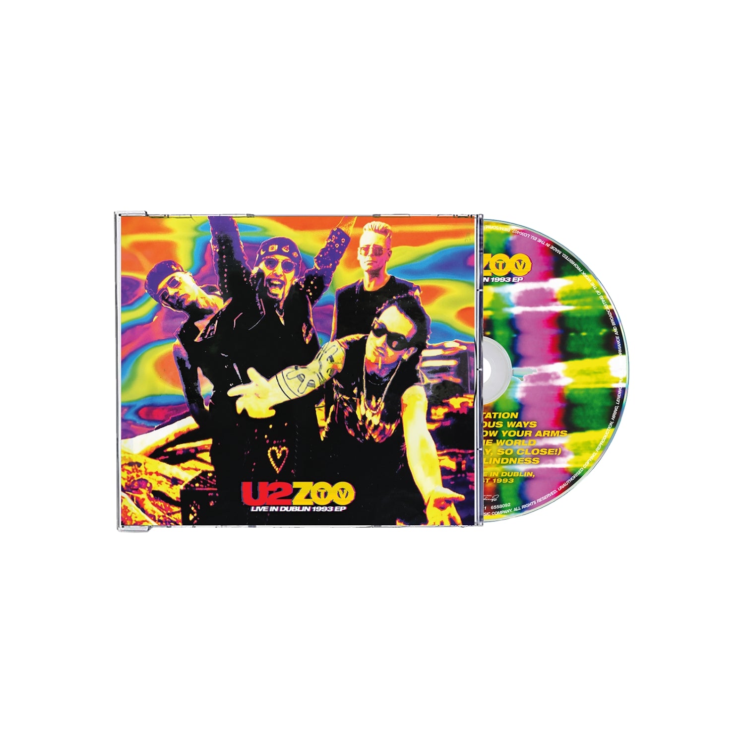 ZOO TV Live In Dublin 1993 EP - Limited Edition CD – U2 Shop US