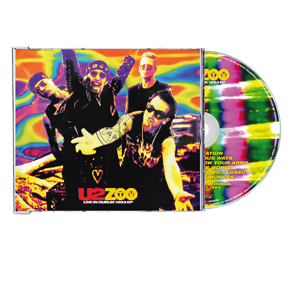 ZOO TV Live In Dublin 1993 EP - Limited Edition CD – U2 Shop US ZOO TV Live In Dublin 1993 EP - Limited Edition CD – U2 Shop US