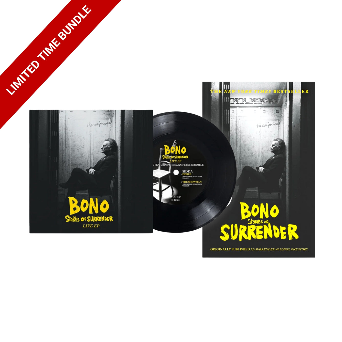 Stories of Surrender Book + Vinyl Set