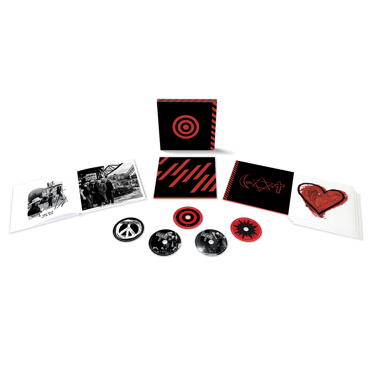 U2 ‘How To Dismantle An Atomic Bomb (20th Anniversary)’ 5CD Super Deluxe Collectors Boxset (Limited Edition)