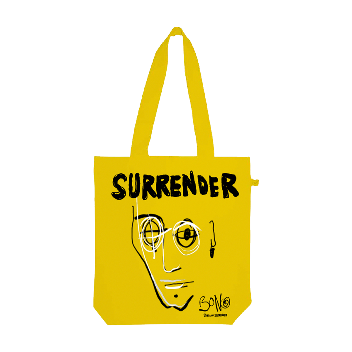Surrender Sketch Tote - Yellow
