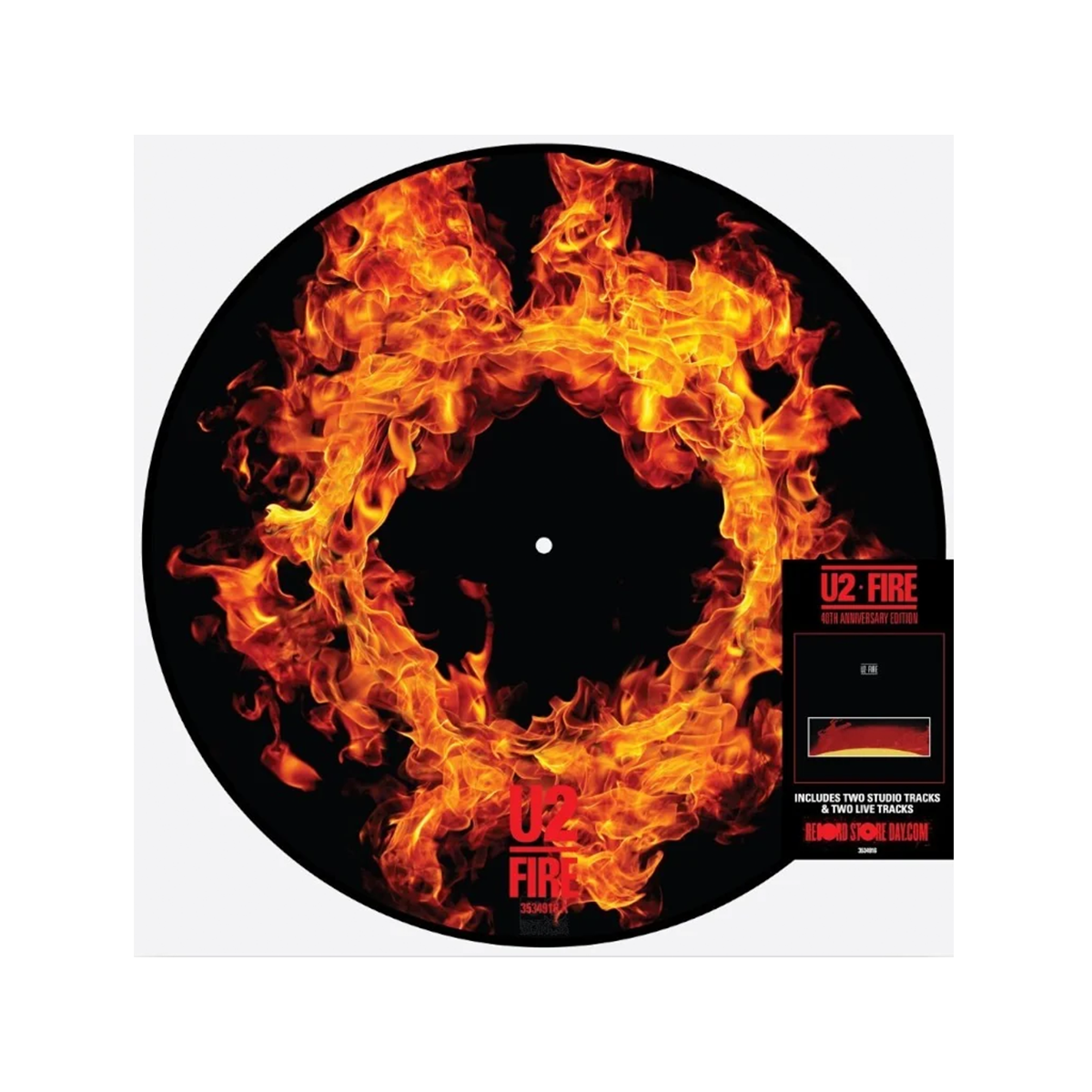 Fire Remastered Picture Disc Vinyl