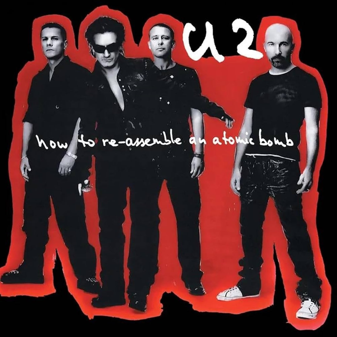 U2「How to Re-Assemble an Atomic Bomb」 How To Re-Assemble An Atomic Bomb Exclusive Black & Red Marble