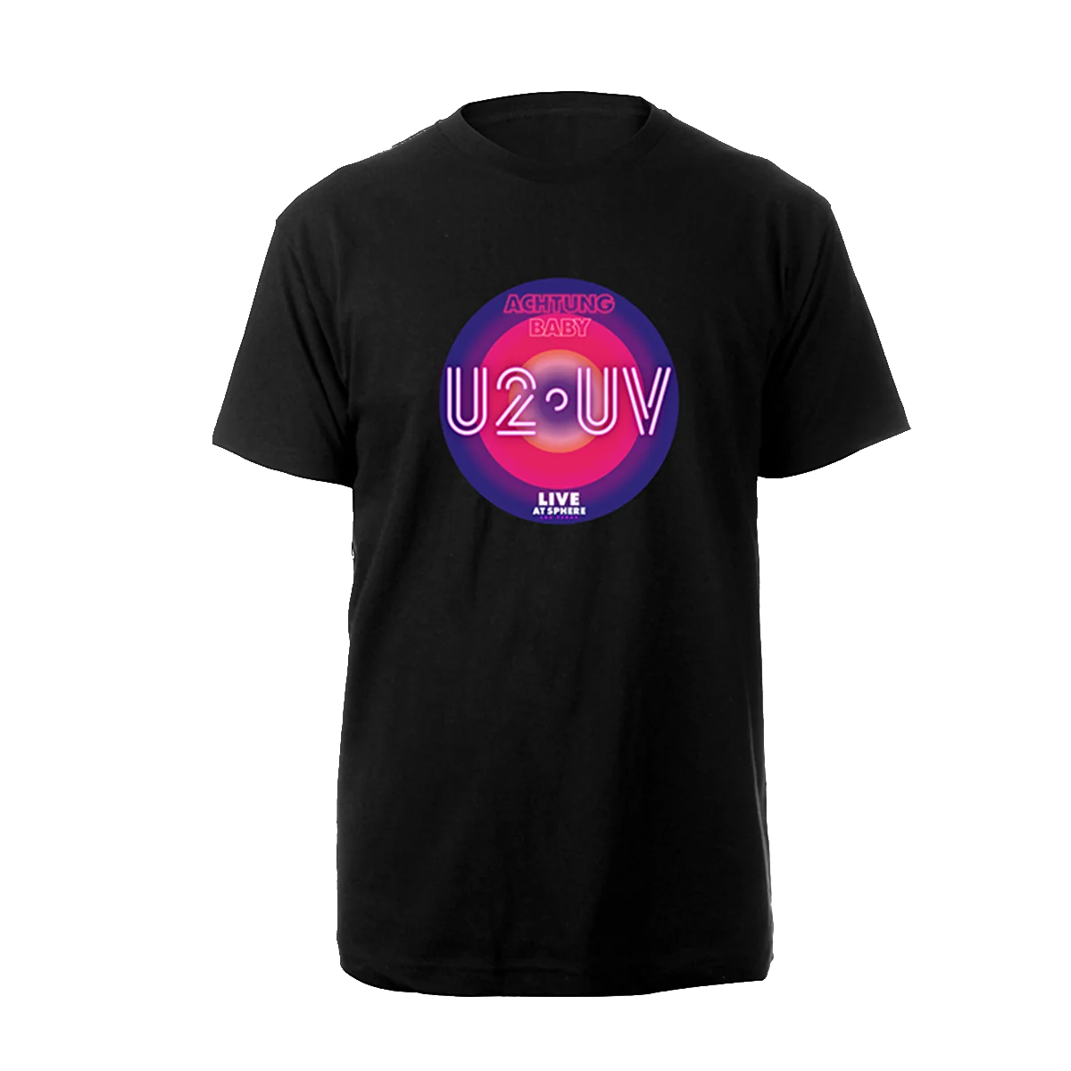 U2 UV Logo Live At Sphere T-Shirt