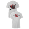 Red Explosion Tee - White