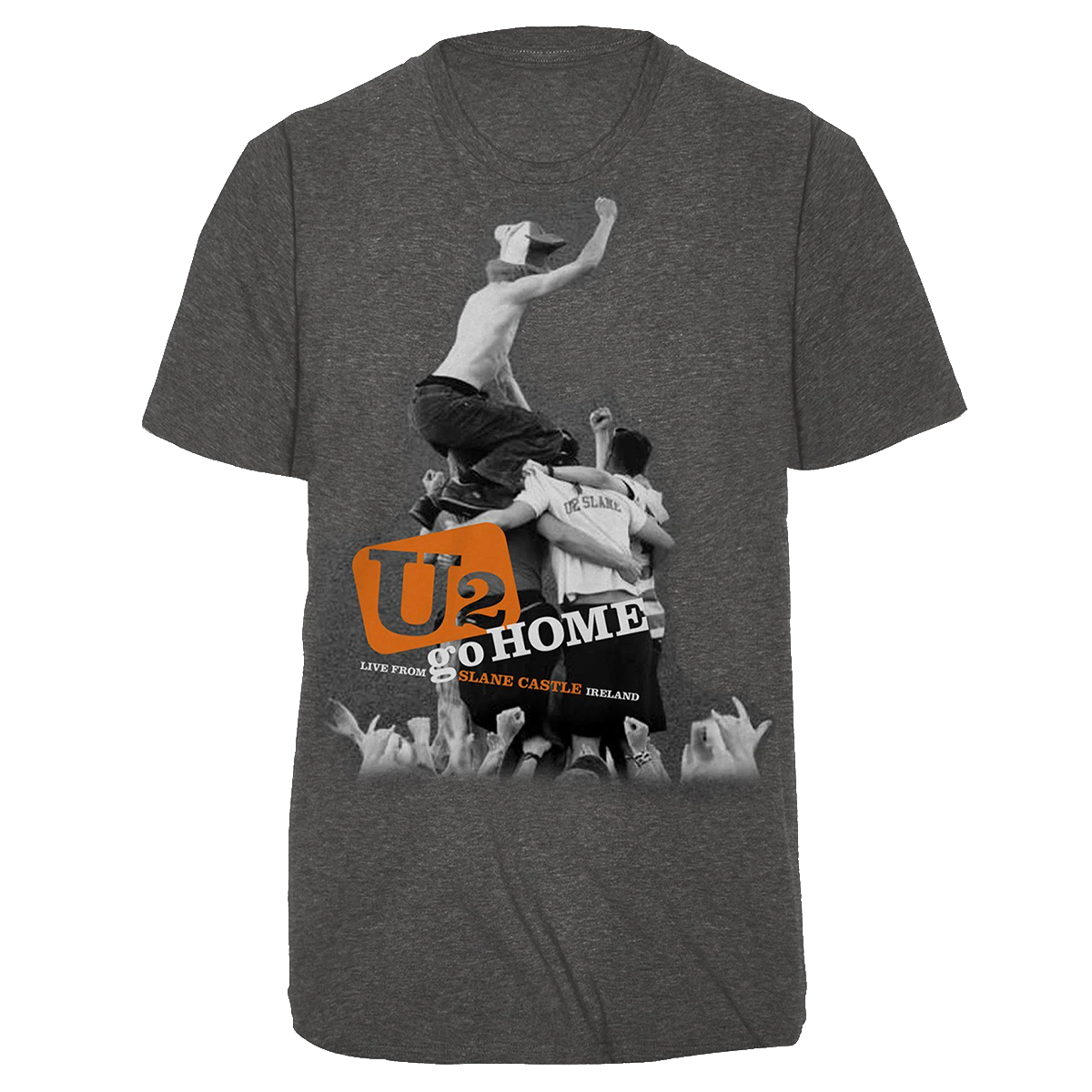 U2 Slane Heather Grey Tee