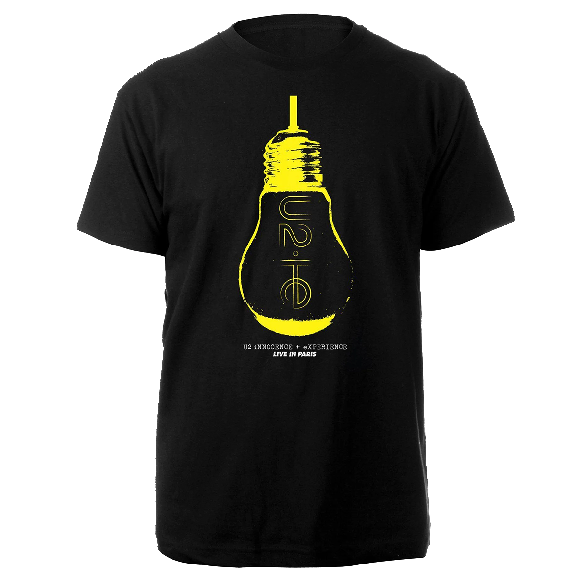 U2 IE Lightbulb Black Tee