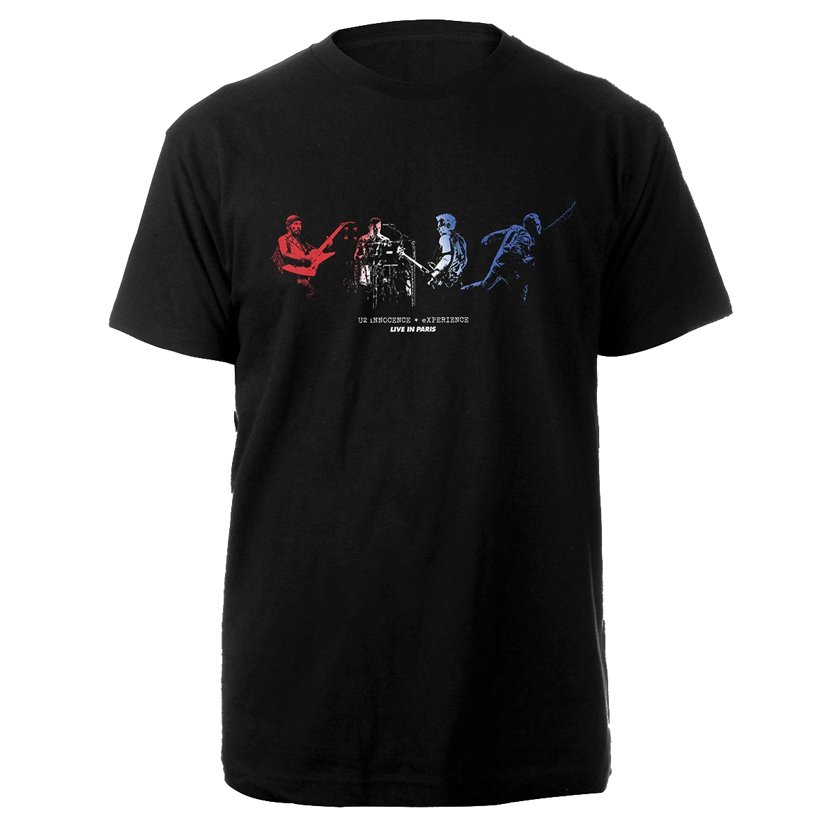 U2 IE Photo Black Tee