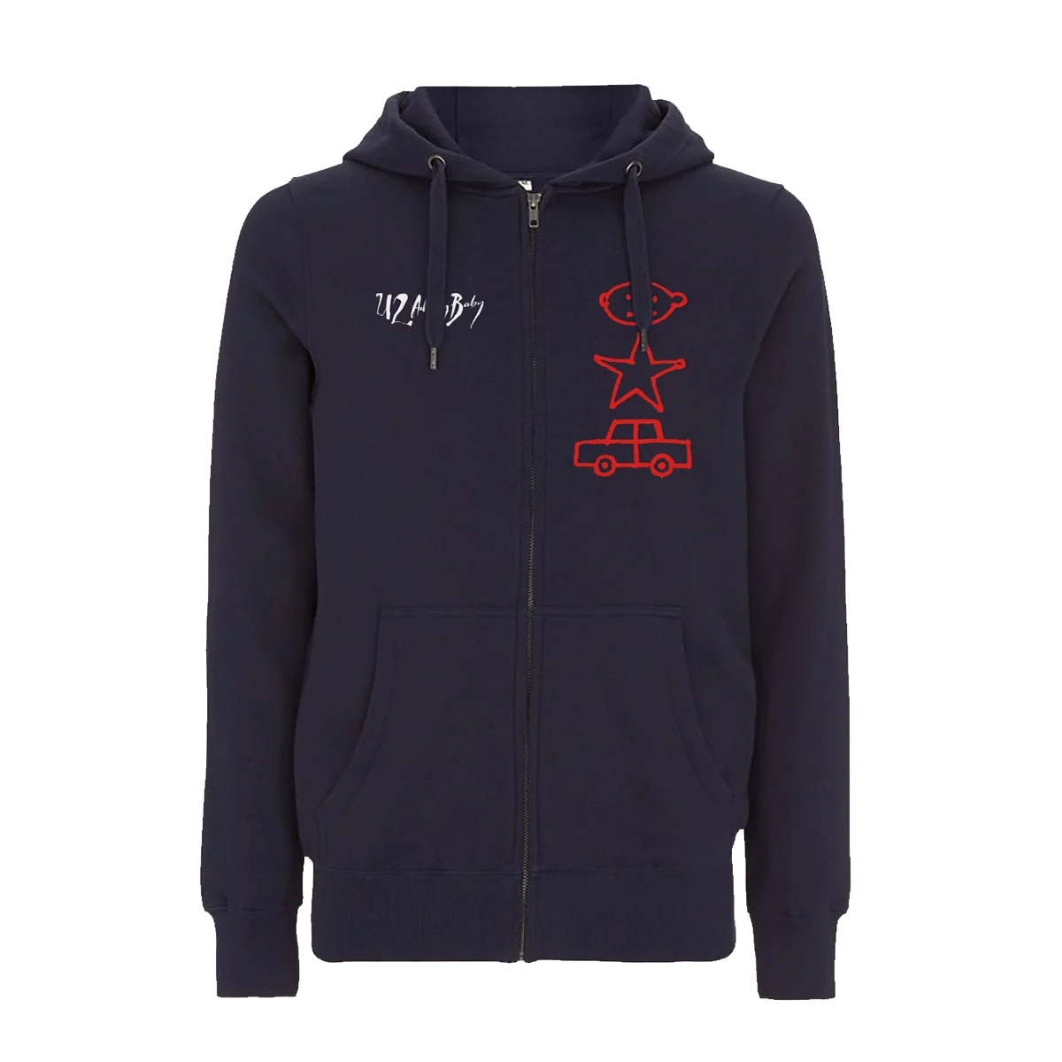 Achtung Baby Symbols Full Zip Hooded Sweatshirt