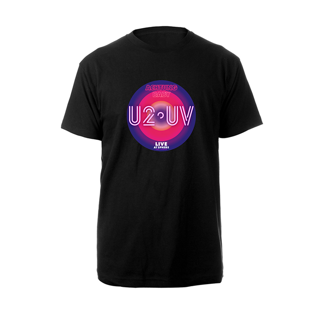 U2 UV Logo Live At Sphere T-Shirt