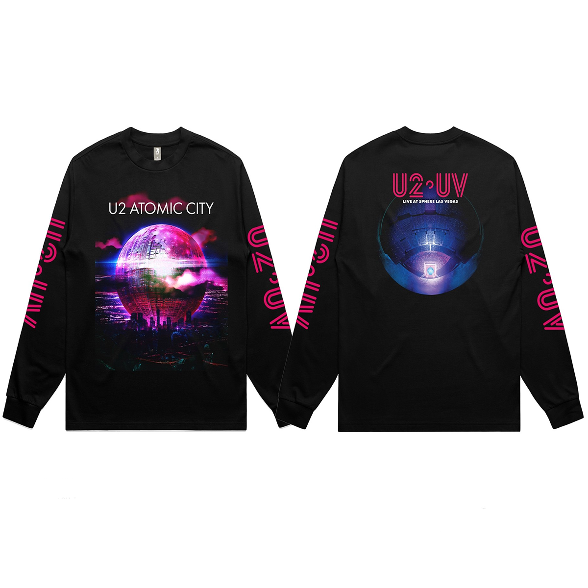 U2 UV Atomic City Long Sleeve