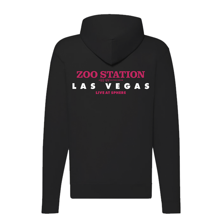 U2 UV Zoo Station Live At Sphere Zip Hoodie – U2 Shop US