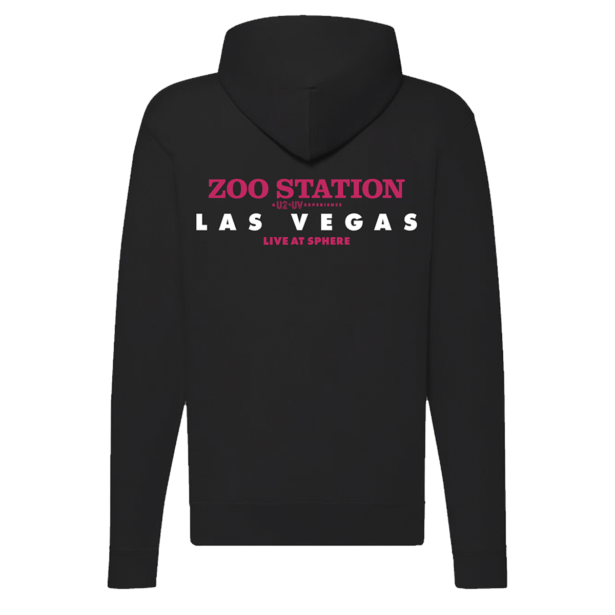U2 UV Zoo Station Live At Sphere Zip Hoodie