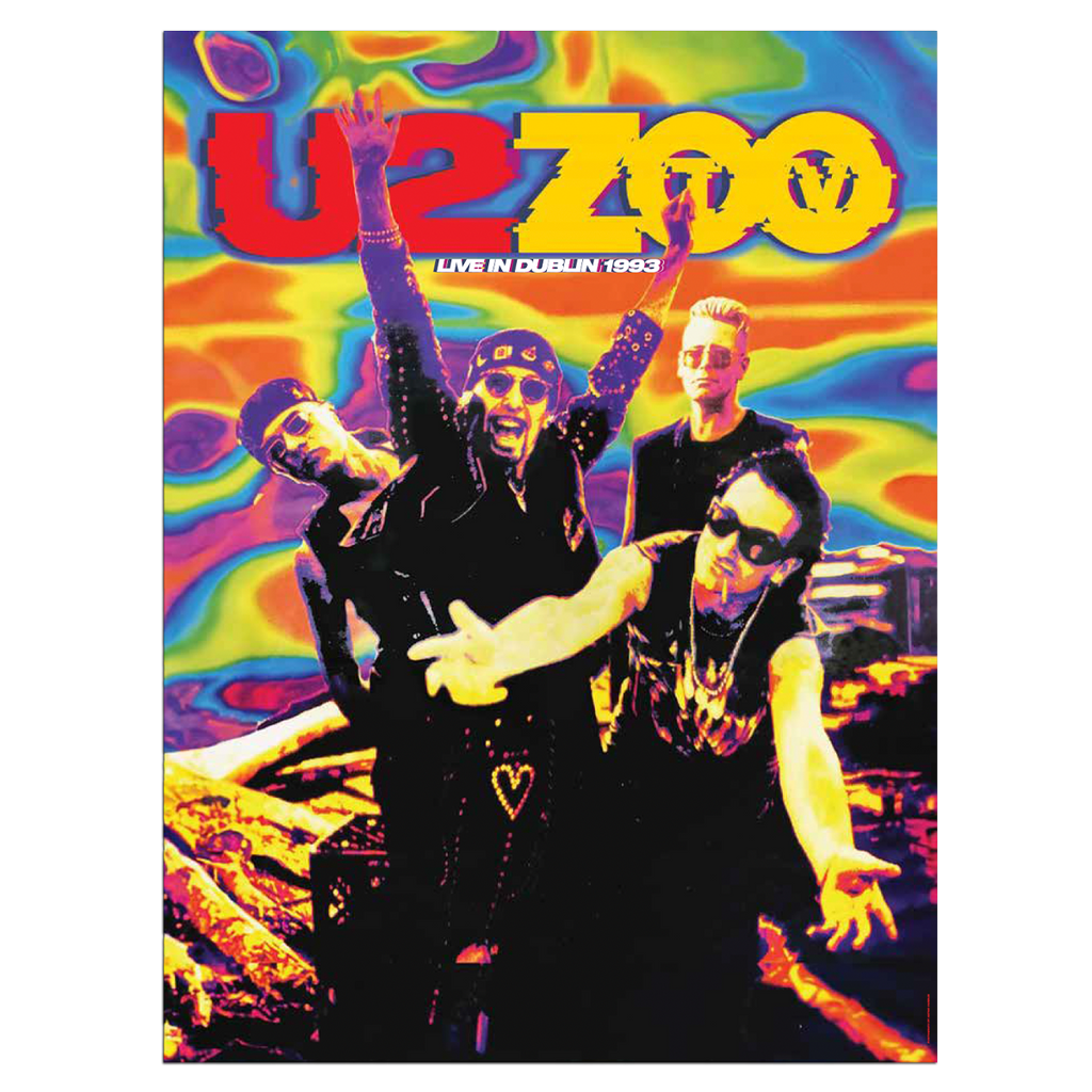 品質のいい – Poster Foil Silver ZOO U2 U2 US Shop コレクション