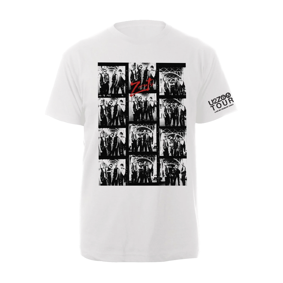 ZOO TV Contact Tee - White