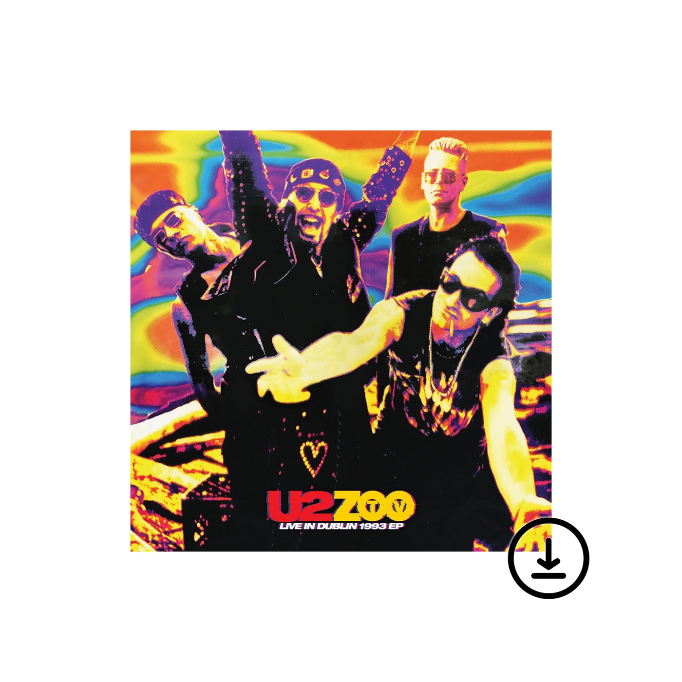 ZOO TV Live In Dublin 1993 EP Digital Download