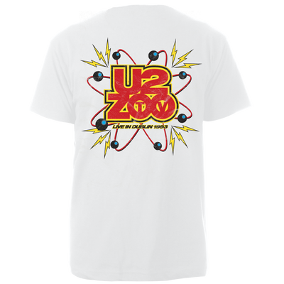 ZOOROPA Band Cutout Tee - White