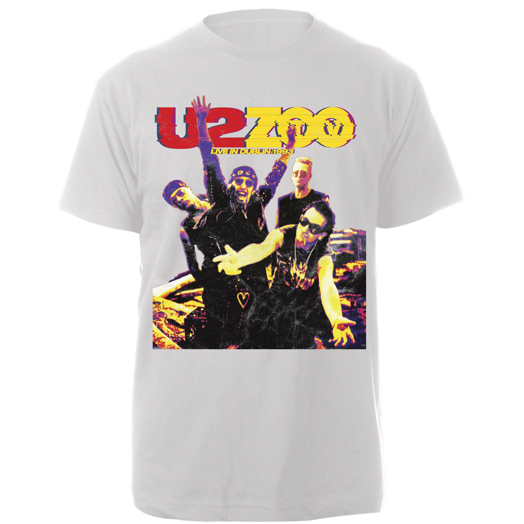 U2 ZOOROPA'93 Tシャツ U2 ZOOROPA '93 TOUR ZOO TV THE FINAL FRONTIER T SHIRT SIZE