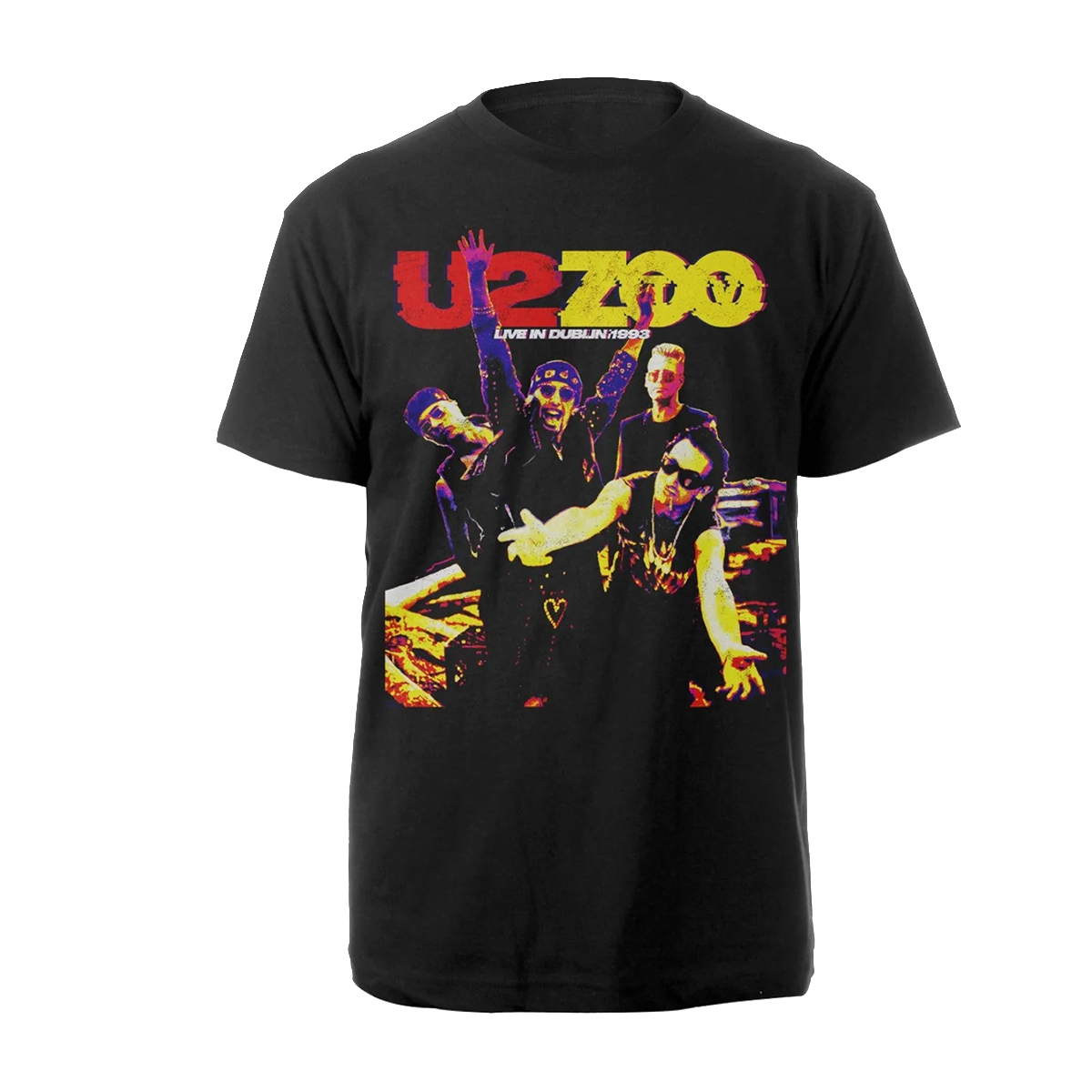 Zooropa Band Cutout Tee - Black