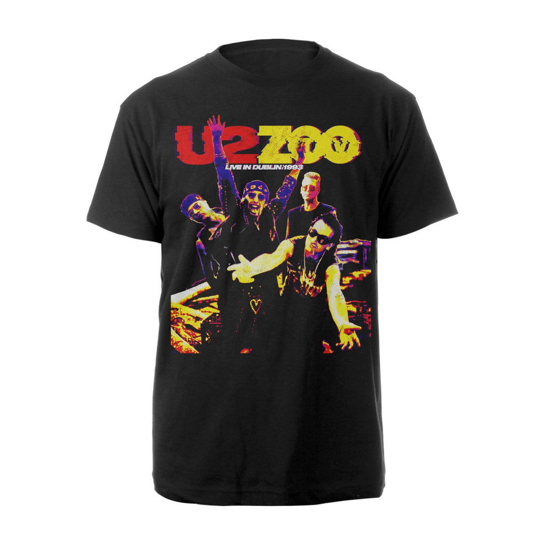 Zooropa Band Cutout Tee - Black – U2 Shop US
