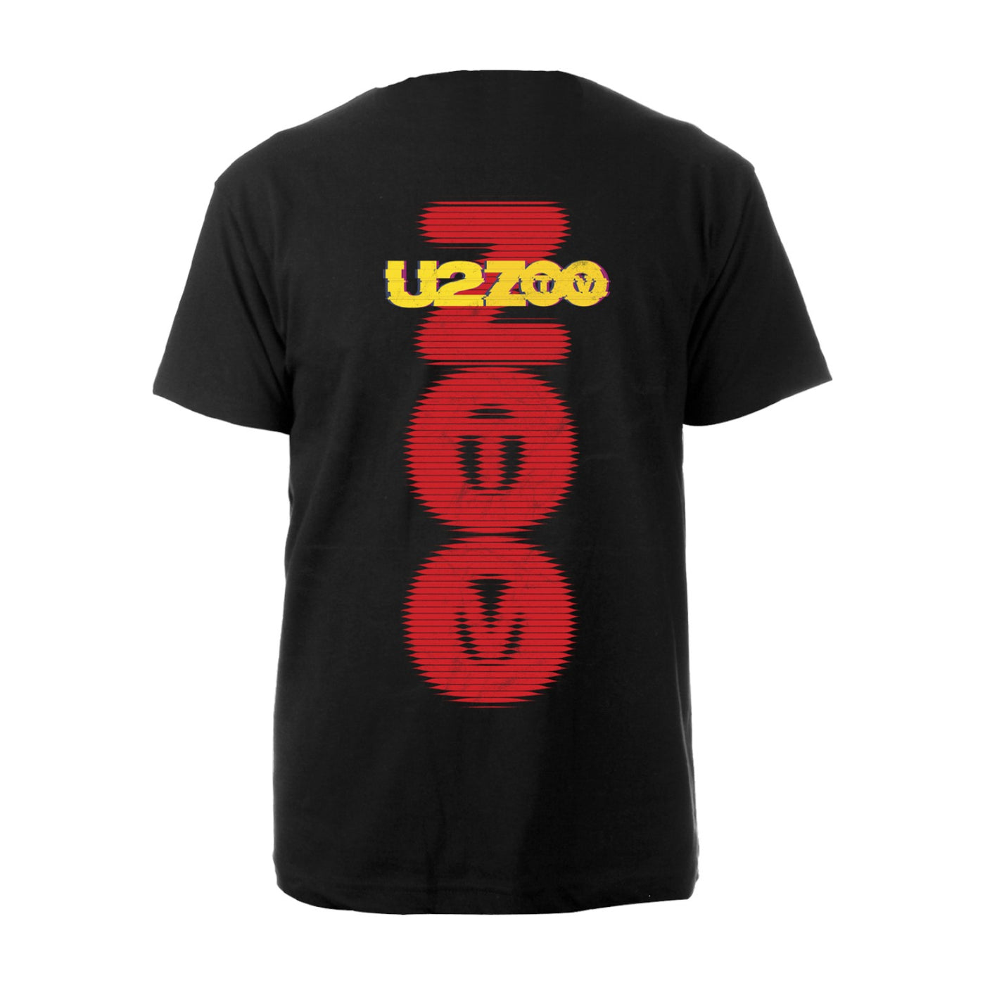 Zooropa Band Cutout Tee - Black – U2 Shop US