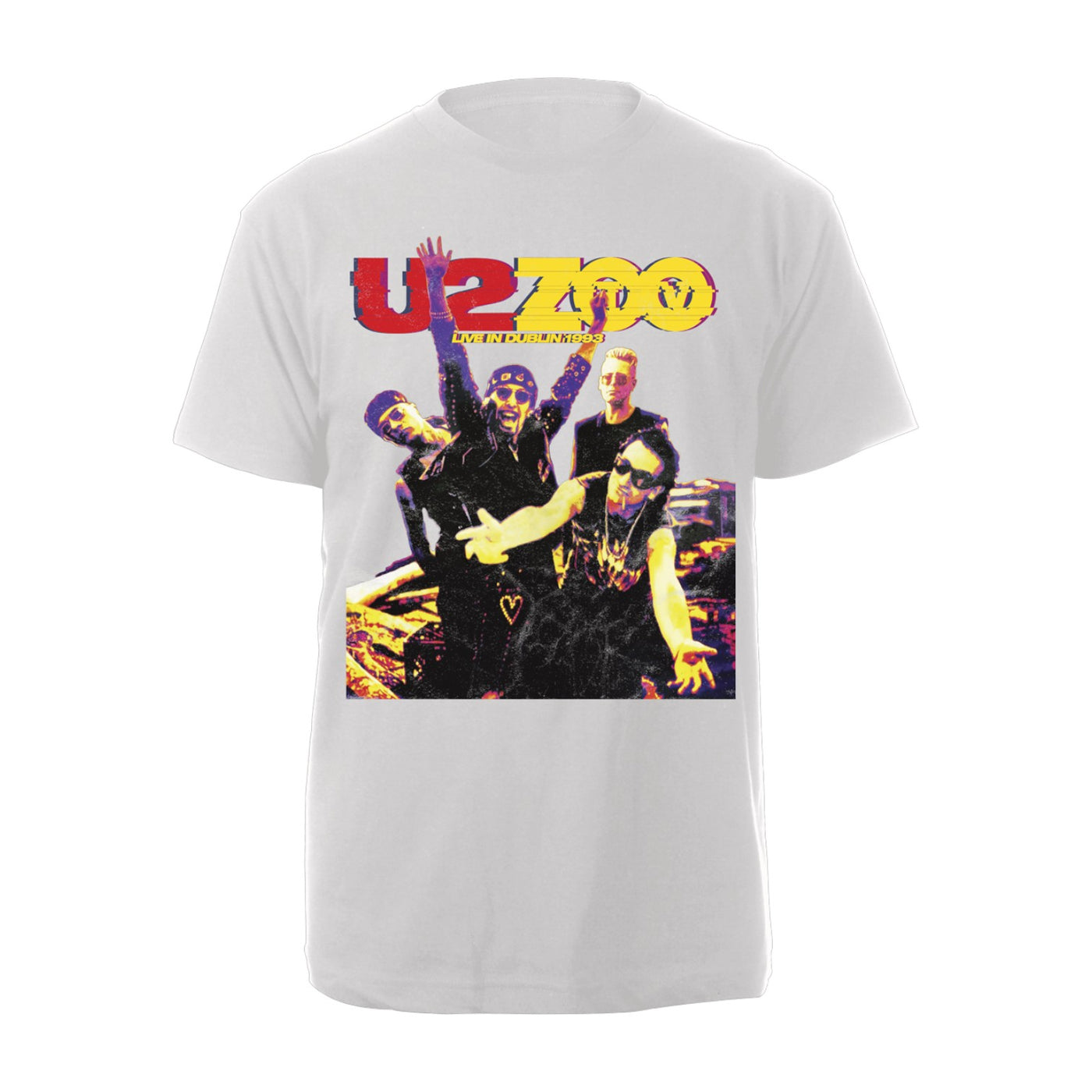 U2 ZOOTOUR Tシャツ Lサイズ Zooropa Band Cutout Tee - White – U2 Shop US