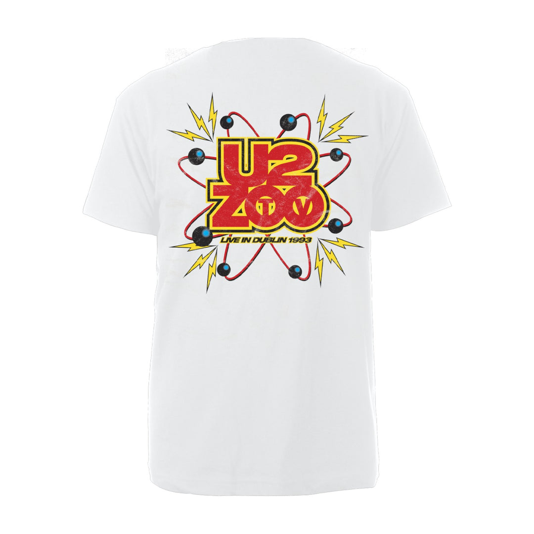 Zooropa Band Cutout Tee - White – U2 Shop US