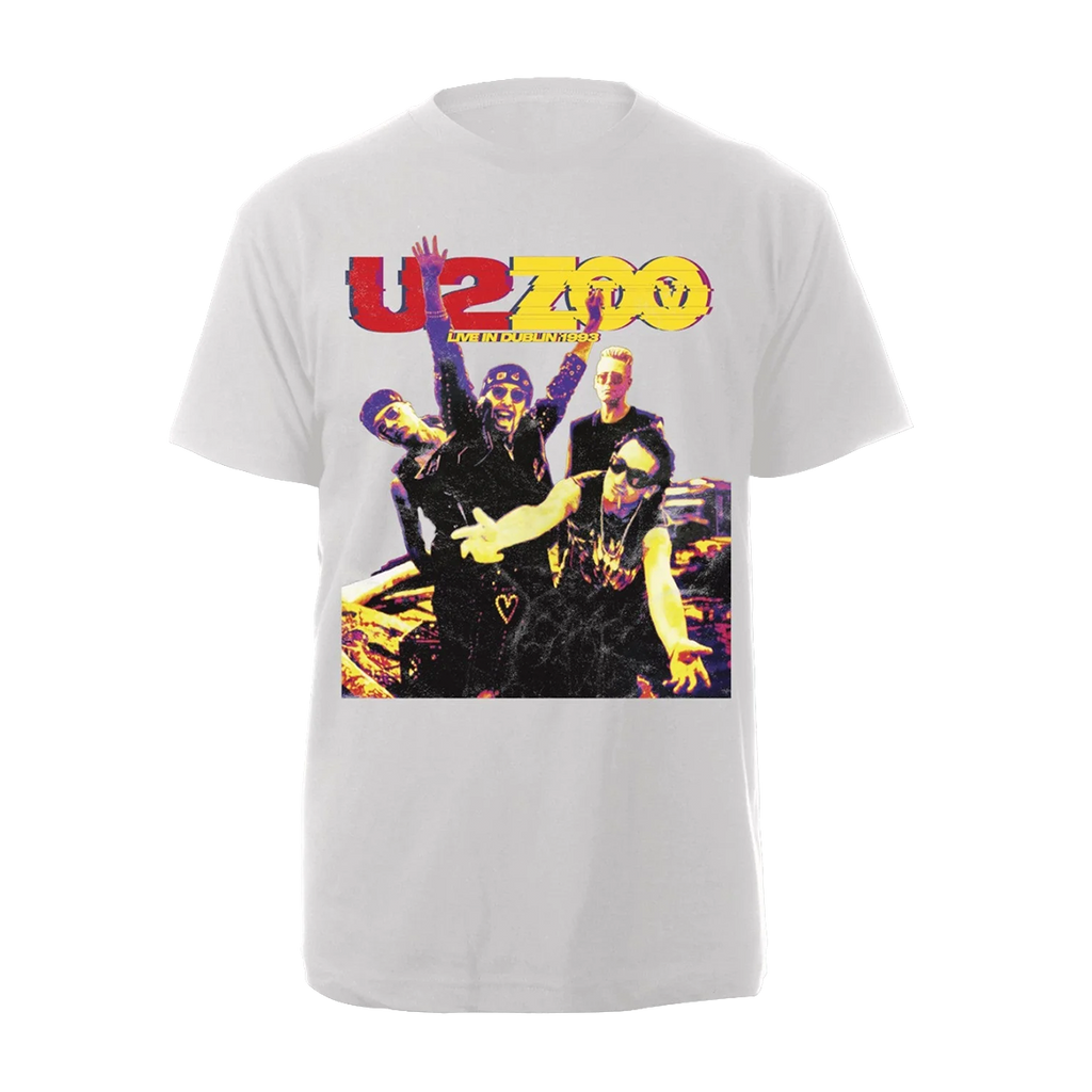 Zooropa Band Cutout Tee - White