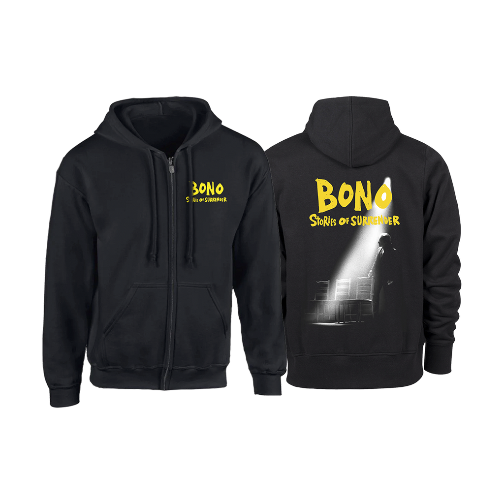 Bono Stories of Surrender Zip Hoodie – U2 Shop US