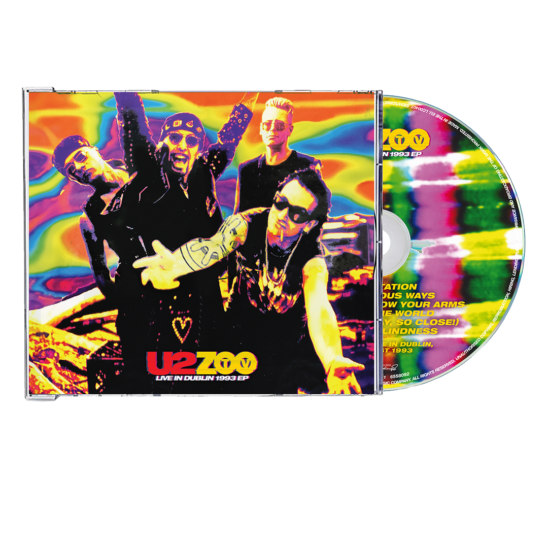 洋楽 U2 ZOO EUROPA 1993 Dublin 2CD KTS ZOO TV Live In Dublin 1993 EP - Limited Edition CD – U2 Shop US