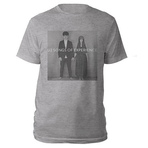 Songs of Experience Photo Grey T-shirt-U2