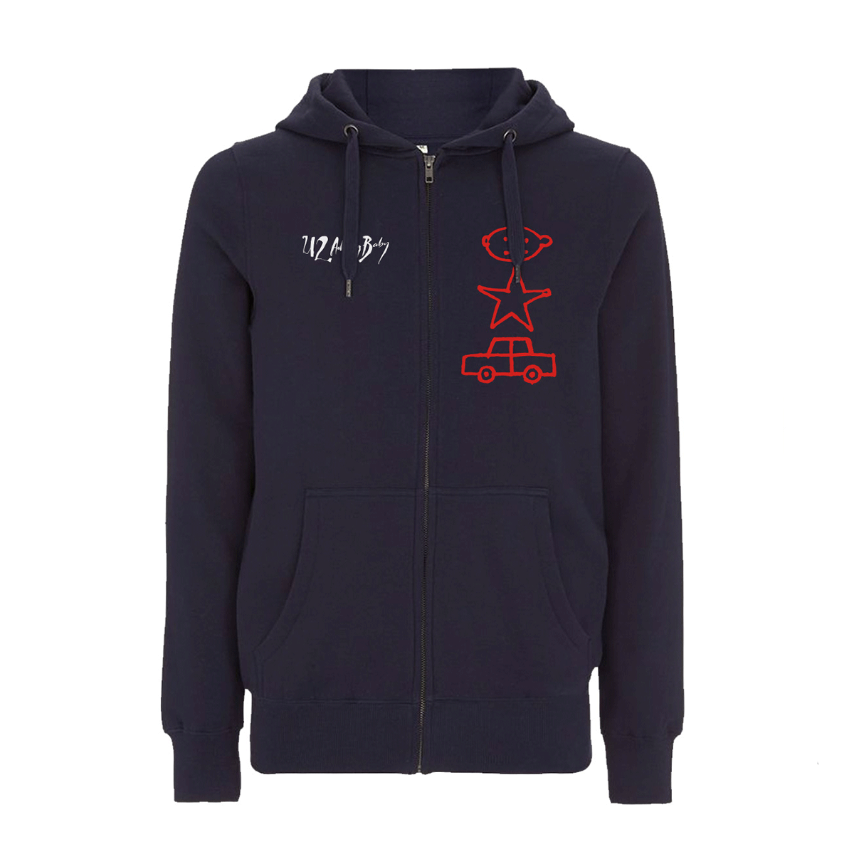 Achtung Baby Symbols Full Zip Hooded Sweatshirt